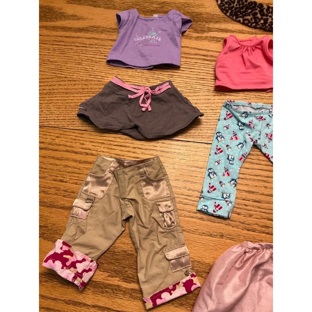 American Girl Doll Clothing Accessory Lot Kit Fashion Studio Clothes Pants Book